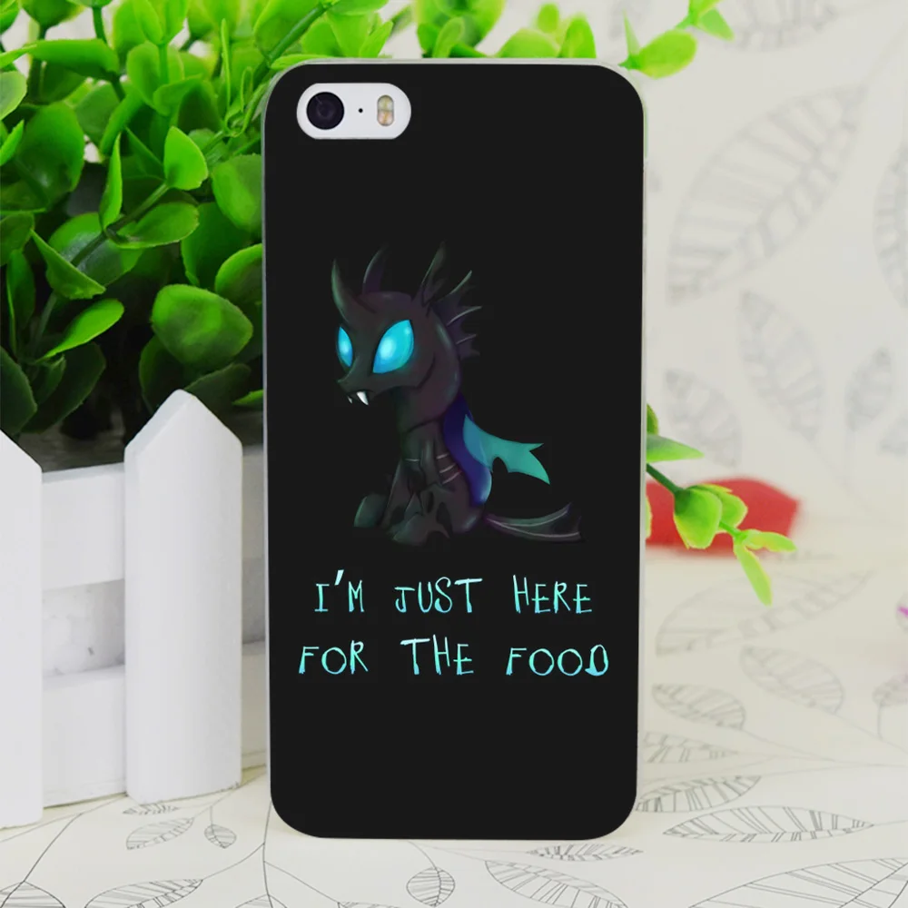 C0630 My Little Pony - Changeling Transparent Hard Thin Case Skin Cover For Apple IPhone 4 4S 4G 5 5G 5S SE 5C 6 6S Plus |
