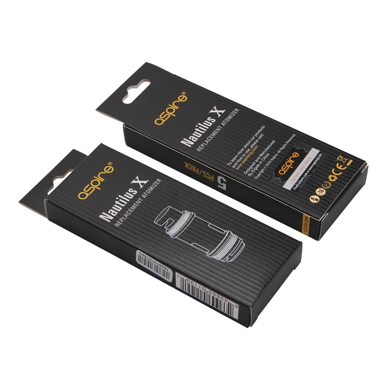 Испаритель для электронной сигареты Aspire Nautilus X 510 Thread емкость 2 мл вейп атомайзер