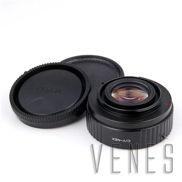 Focal Reducer Speed Booster Lens Adapter Suit For Contax - NEX to Sony E Mount NEX For 5T NEX-3N A5000 A3000 NEX-VG900 NEX-VG30 Focal Reducer Speed Booster Lens Adapter Suit For Contax - NEX to Sony E Mount NEX For 5T NEX-3N A5000 A3000 NEX-VG900 NEX-VG30
