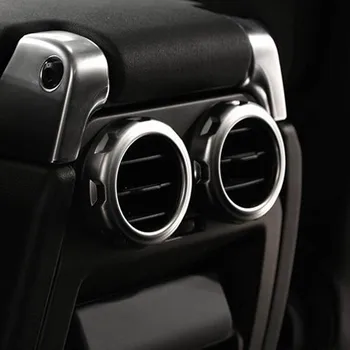 

Armrest Back Rear Row Passenger Vent Decorative Cover Trim StickerFor Range Rover Sport Discovery 4 Discovery3 Accessorie