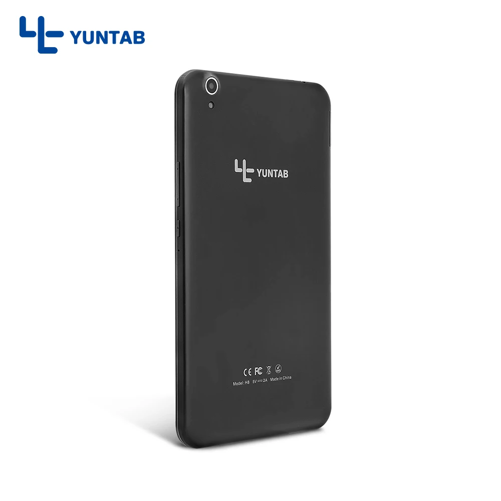 Yuntab 4g phablet H8 Android 6 0 планшетный ПК четырехъядерный сенсорный экран 1280*800 с двойной