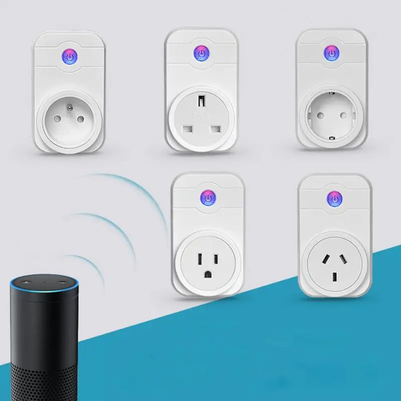 

110-240V 10A Intelligent Socket WIFI phone timer switch socket smart home hotel smart socket EU/UK/US Plug