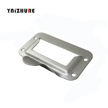 7359mm 2pcs Furniture Metal Handle Drawer Cabinet Door Knob and Handle Kitchen Cupboard Label Cards Tag Card Silver Color