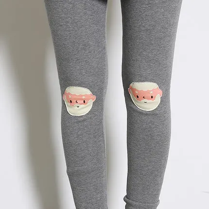 

Grey Fleece Leggings AKA HEAD Good Quality Trousers Simply Mori Girl Style