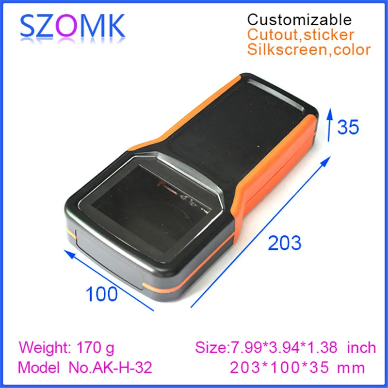szomk plastic box enclosure electronics project box junction box plastic housing abs electrical handheld enclosure control box 5xAA battery (11).jpg