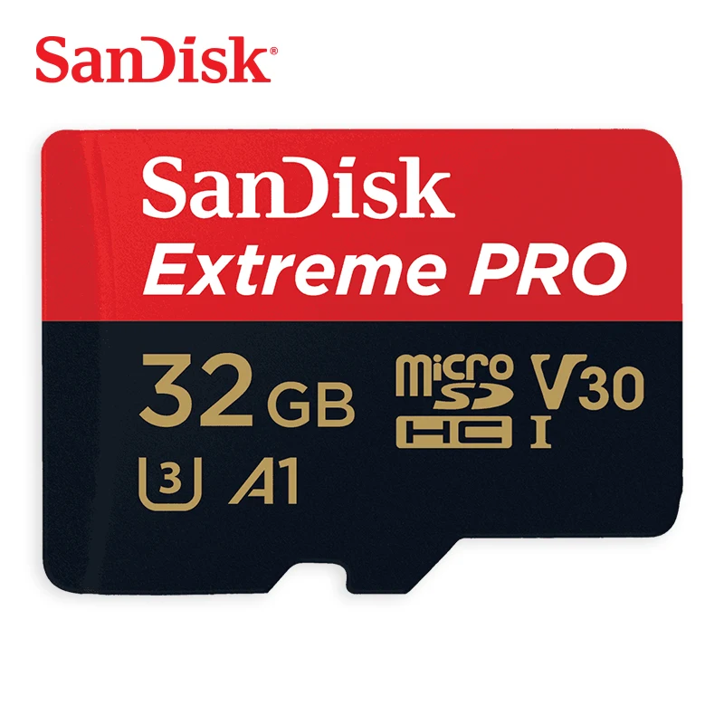 SanDisk Extreme Pro micro SD карты памяти microSDHC UHS-I Class10 C10 U3 A1 100 МБ/с. 32 Гб карта TF 4 K HD с адаптером