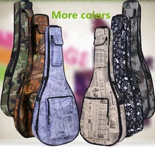 A prueba de agua mm espesar 40 41 Guitar Bag Case más Color Guitarra Bass accesorios piezas de transporte funda de tela Oxford