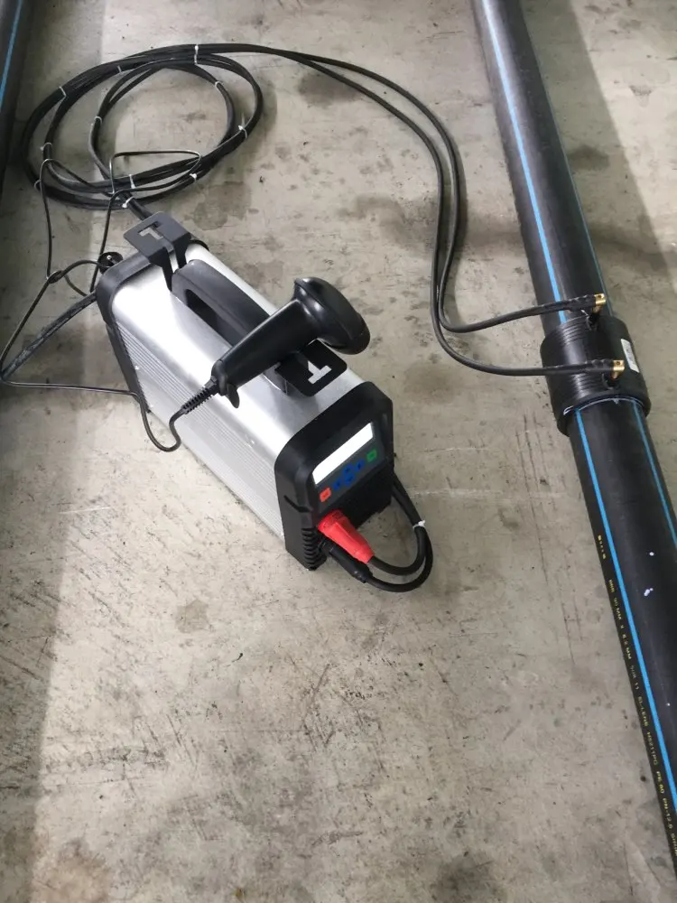 Scanner For Electrofusion Welding Machine Equipment For  Polyethylene Pipes From 20 To 200 Mm 4