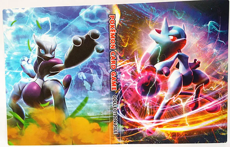 Pokemon Card Albums 8 POCKET/PAGE 112 карт Коллекционная папка альбом детский подарок