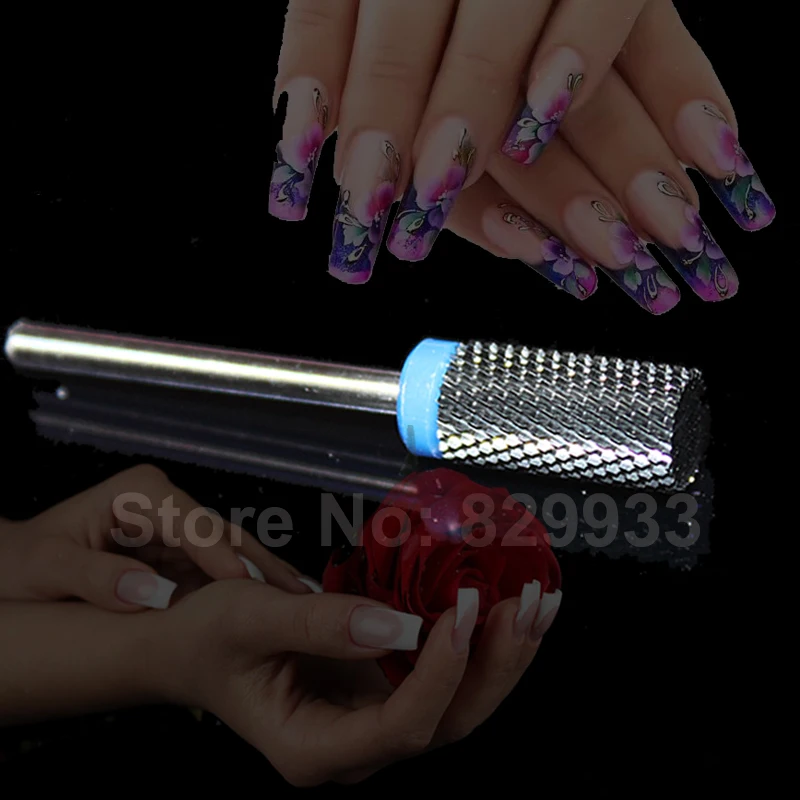 

1pc Cylinder Ceramic Nail Drill Bits Nail Salon Beauty Care Professional Manicure Pedicure Drill Electric Machine Accessory Tool