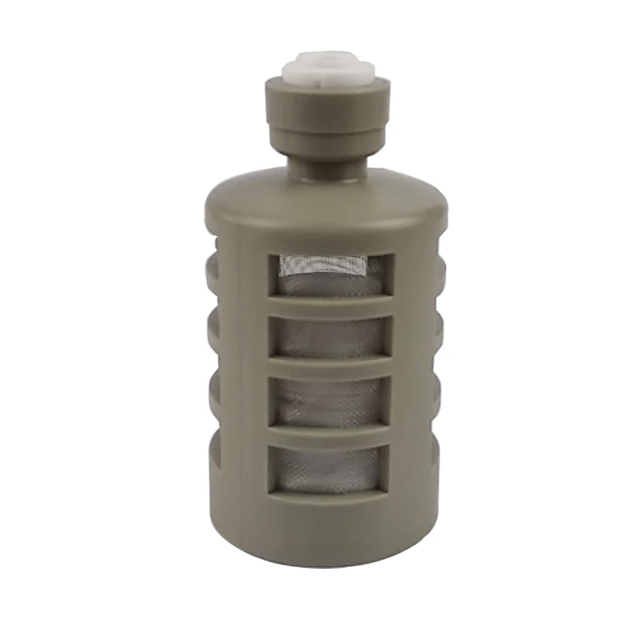 

1/4"interceptor filter whith fast joint Water purifier Intake filter suction head of self suction pump filter head to 1/4" pipe