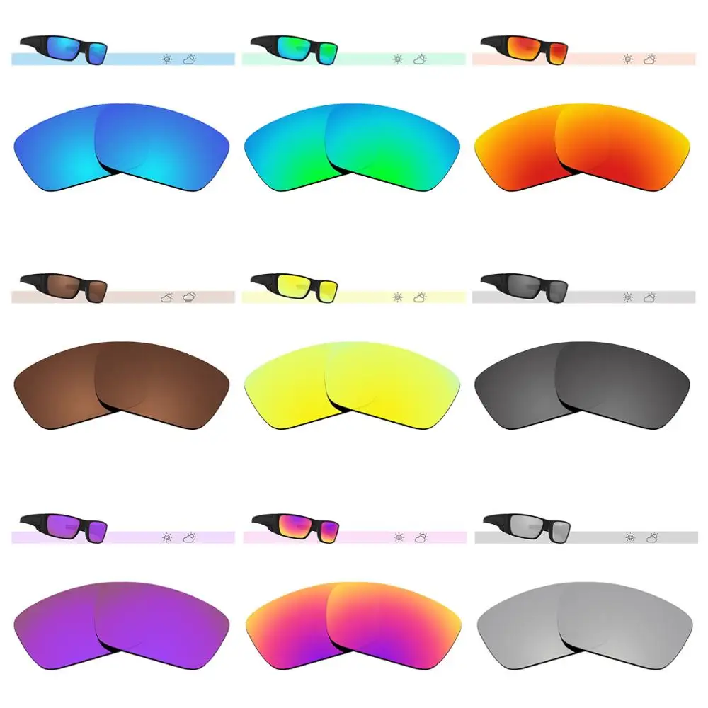 Glintbay поляризованные Сменные солнцезащитные линзы для Oakley топливной ячейки