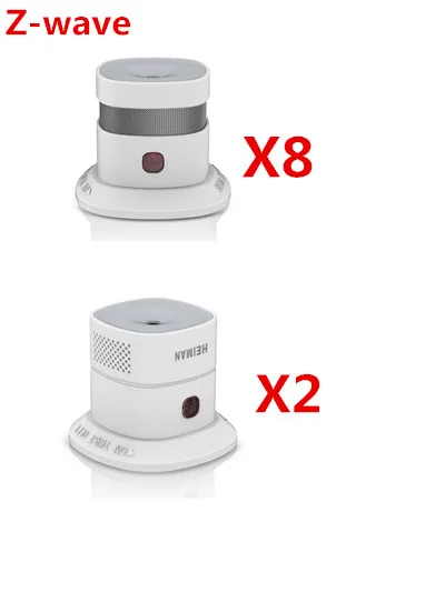 Free Shipping ZigBee Smoke Detector And Carbon Monoxide detector With ZigBee Alliance