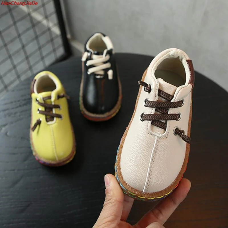 

Kids Shoes Casual Footwear Children's Flattie Sneakers Small Foot Chaussure Enfant Styles Flat School Fashion Party
