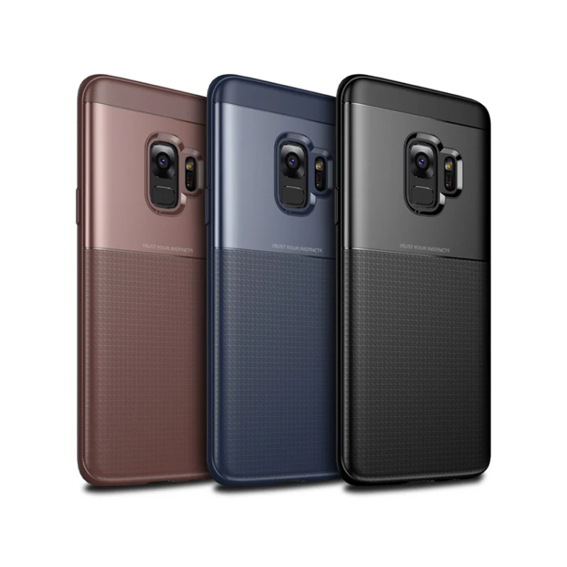 

New Luxury Full Protect Case For Samsung Galaxy S9 S9 Plus Case Soft TPU+Hard PC Armor Shockproof Case For Samsung Galaxy S9Plus