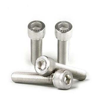 

2Pcs M9 Allen Screw 304 Stainless Steel Hex Socket Cap Knurled Head Bolts 1.0mm Pitch Thread 16mm-45mm Long