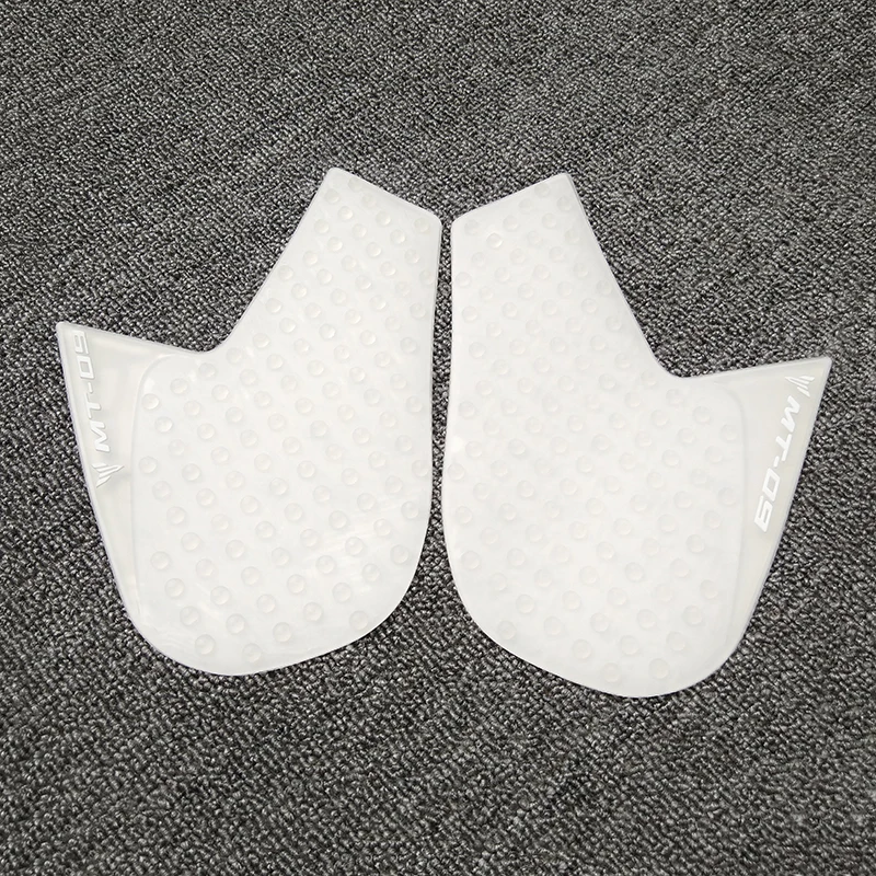 MTImport For Yamaha MT-09 MT 09 MT09 2014-2018 MT-09 Transparent Anti slip Fuel Tank Pads Side Gas Knee Grip Traction Pad New (1)