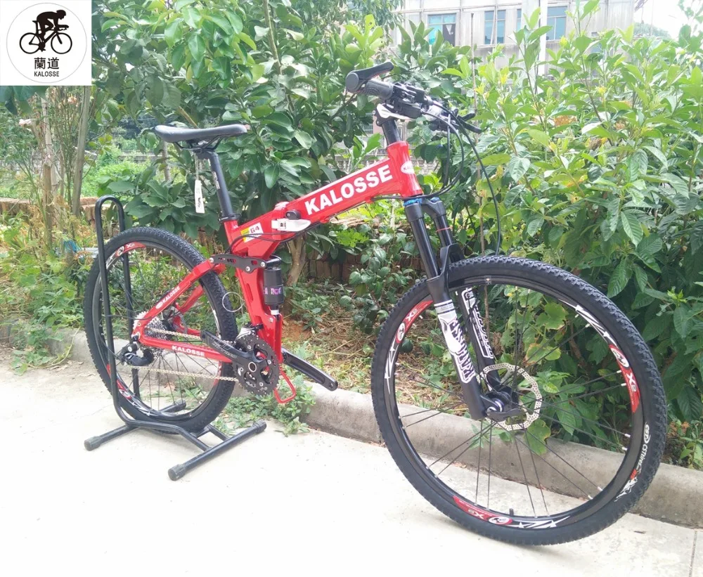 Flash Deal Kalosse  Full suspension frame 26inch  mountain  bicycle man& woman bike   30 speed   Hydraulic   brakes 1