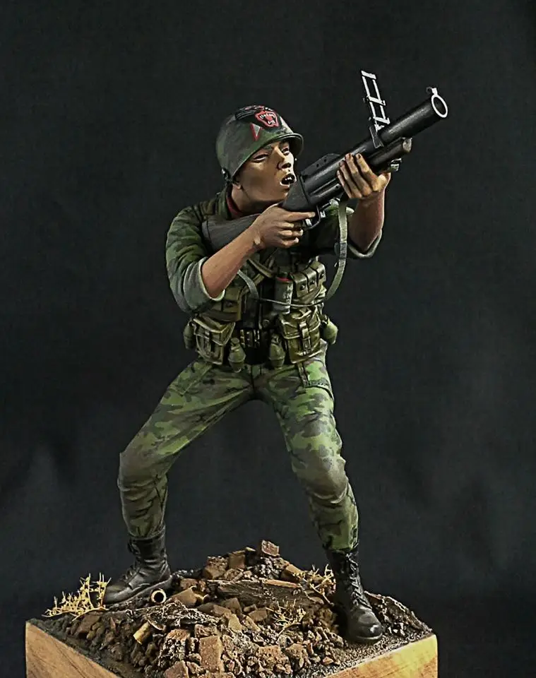 グランド牧場 セレクトセール Unassambled 1/16 (ベトナム 111ミリメートルarvnレンジャー フィギュア・コレクタードール