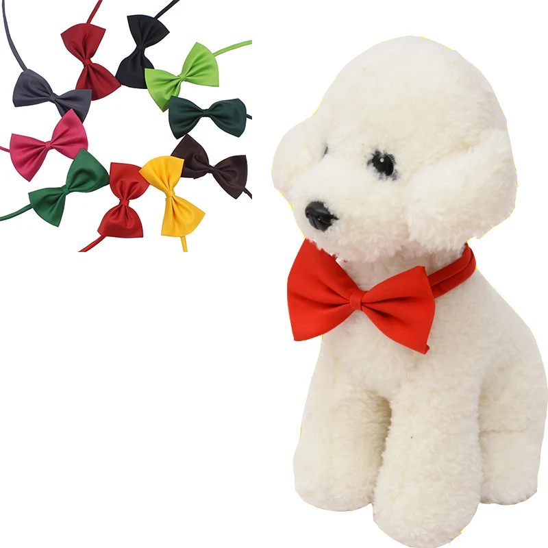 Buy Cute Pet Dog Bow Tie Adjustable Dog Accessories