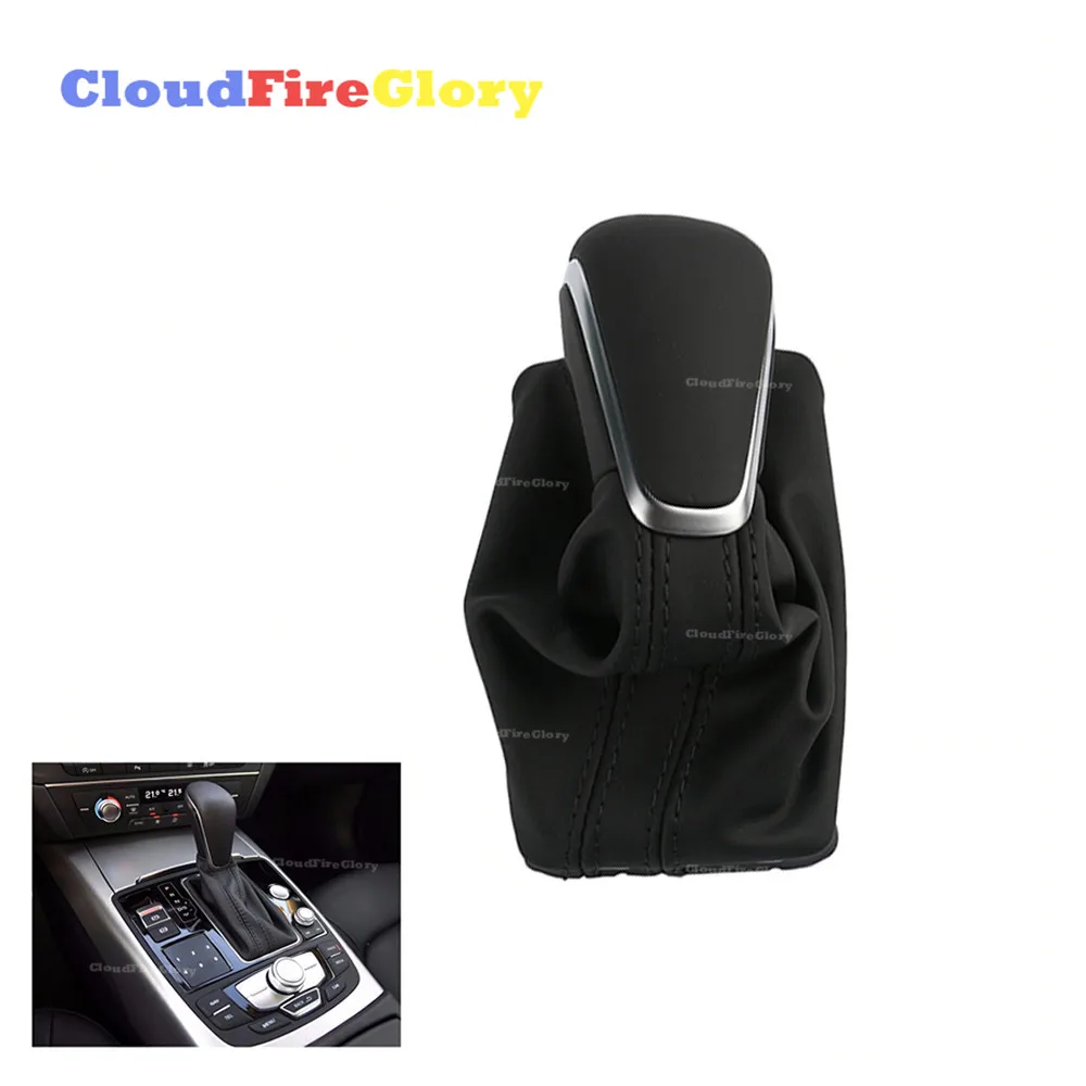 Shift Knob Fit For Audi A7 A6 PA Style C7 2016 2017 2018 Black Gear