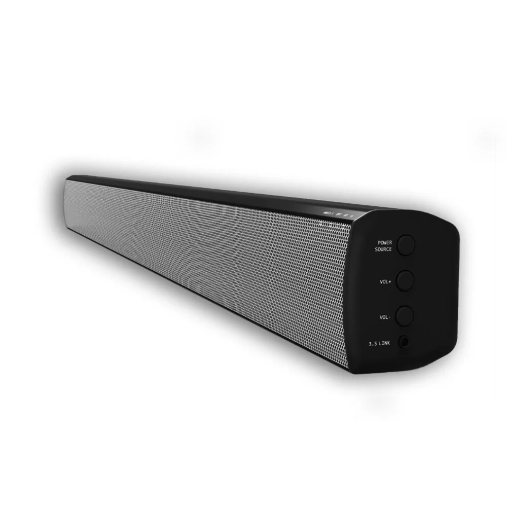 New HOME THEATER TV SOUNDBAR Column Bluetooth Subwoofer Melhor wireless speaker for home theater system for Led TV -black