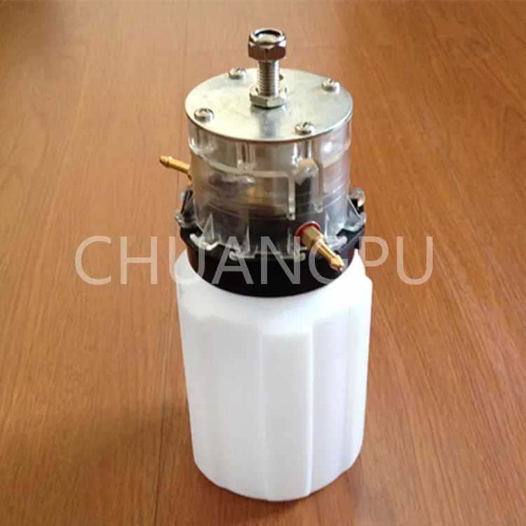 Pot D'huile De Trayeur En Plastique Peut Accessoire De Pompe à Vide De Machine à Traire Pour Vache Mouton Chèvre Blanc