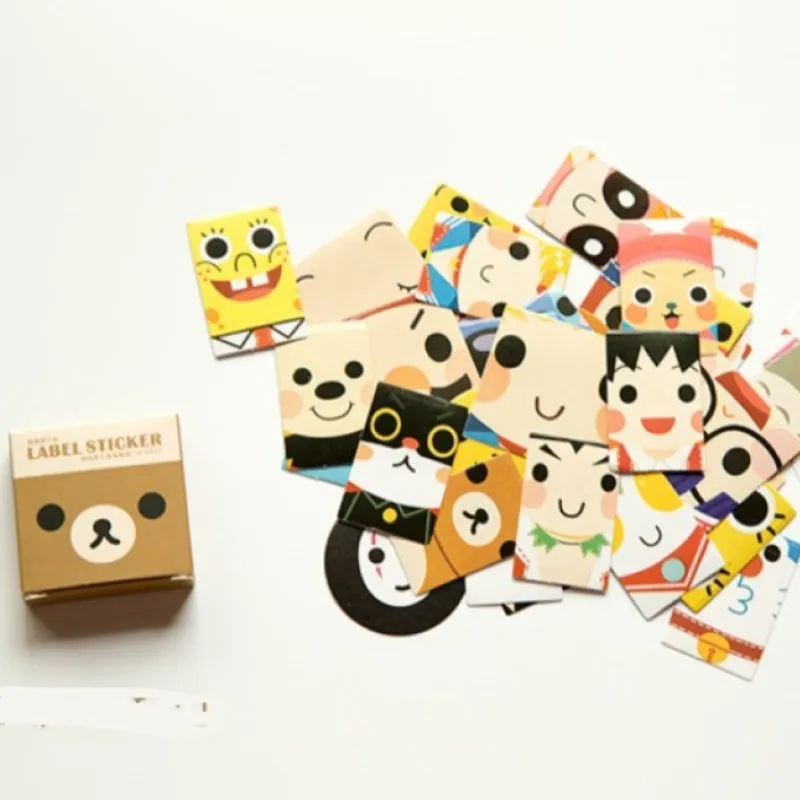 40 шт. декоративные бумажные наклейки для дневника 16 рисунков|sticker set|memo stickerssticker