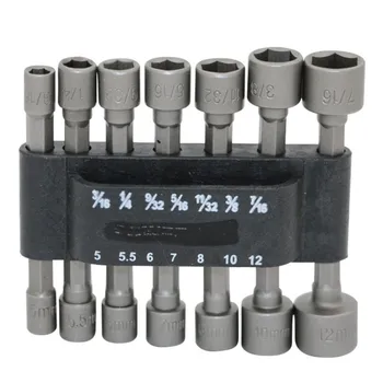 

14pcs strong hexagon socket head pneumatic air batch socket Electric bit self-tapping screws New