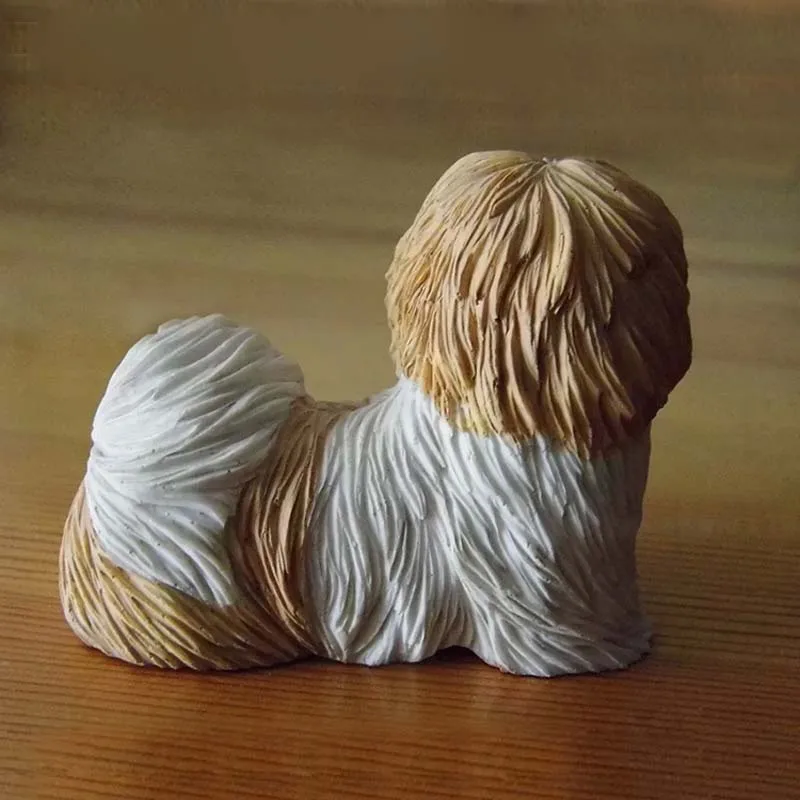 Mnotht мини игрушки 1/6 хризантемы Shih Tzu модель собаки китайские Животные Собака
