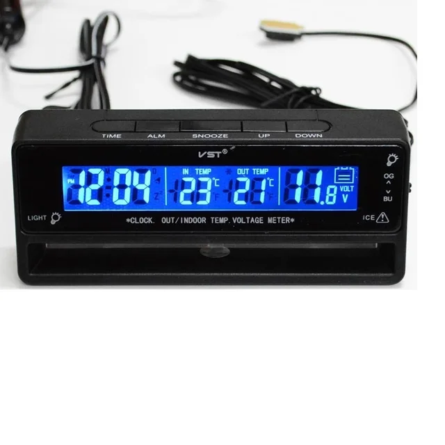 Часы автомобильные vst 7010v