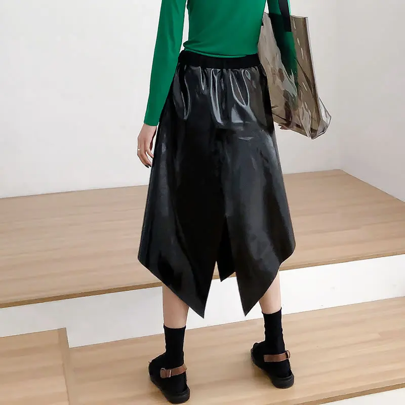 Black Wide Irregular Korea Dll2868 Color length Spring Ankle Leg Summer xitao 2019 Fashion Solid Pants Female Straight New T0BnAq