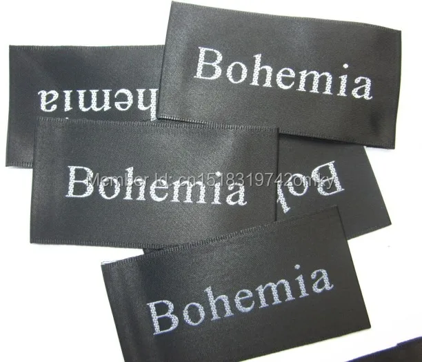 Customized big size clothing labels/logo/windbreaker collar labels/custom clothing tags/clothes ...
