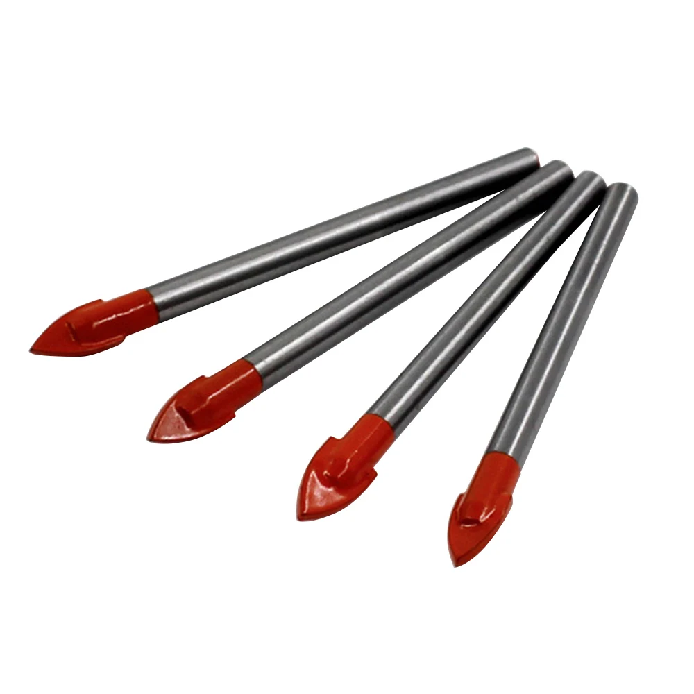 6mm Triangle Spear Point Head Mirror Ceramic Marble Tile Glass Drill