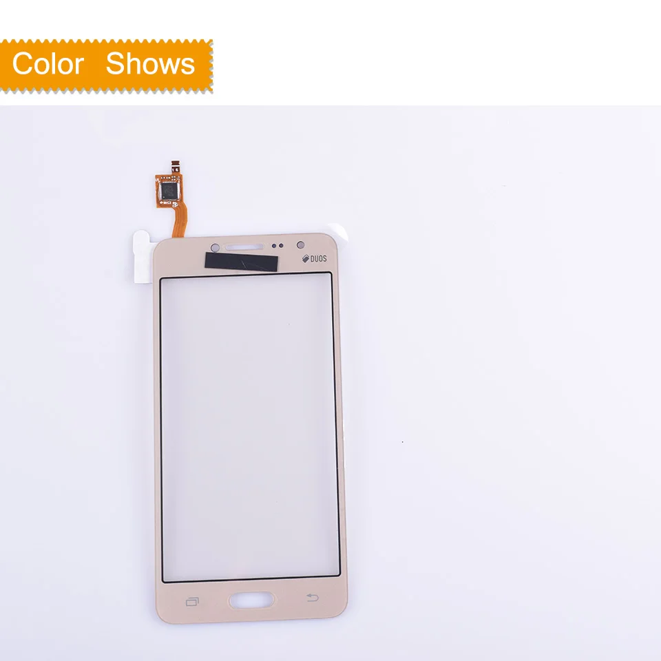 gold 10 шт./лот G532 сенсорный экран для Samsung Galaxy J2 Prime G532 SM-G532 сенсорный экран дигитайзер панель Датчик Переднее стекло Внешний объектив - Цвет: gold