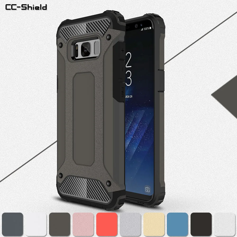 Защитный чехол для Samsung Galaxy S8 8S G950 G950F SM-G950F бампер S 8 G950FD SM-G950FD SM-G950 жесткий |