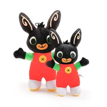 BING BUNNY Sula Bing игрушечный Плюшевый заяц флоп кукла игрушки Hoppity Voosh чучело Pando кролик игрушки для детей рождественские подарки