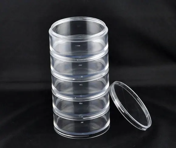 

5 Layer Multi-functional Clear Plastic Box Stackable Clear Containers