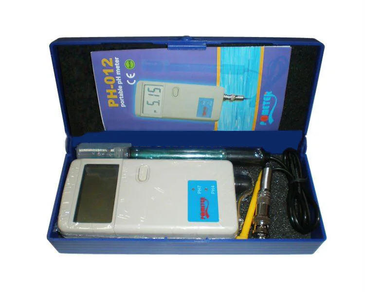 

Portable pH Meter Acidity Tester High Accuracy BNC replaceabe probe sensor electrode ATC 0.05pH rugged durable 9V battery