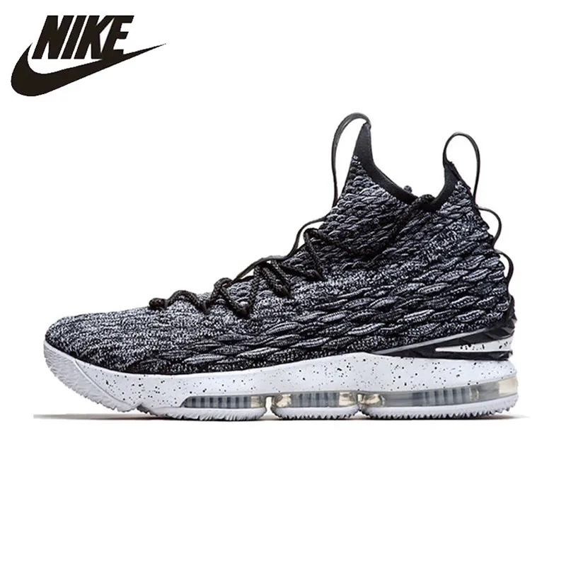 

Original New Arrival Offical Nike Lebron 15 LBJ15 Breathable Men's Basketball Shoes Sports Sneakers Trainers