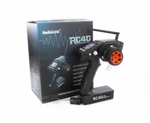 Freeshipping RadioLink RC4G 2.4G 4CH Gun Controller Transmitter + R4EH-G Gyro Inside Receiver for RC Car Boat