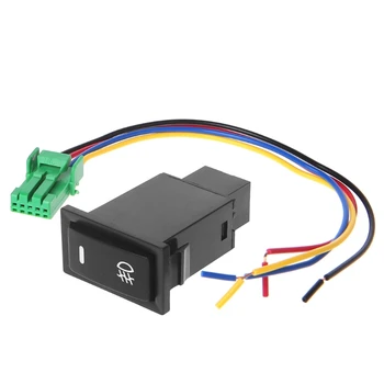 

Automobile Car Self Locking Fog Light Rocker Switch Button For Toyota Camry