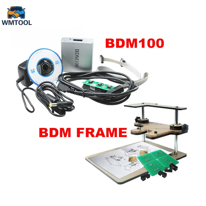 

BDM Frame Full Adapters Works For BDM Programmer Add BDM100 V1255 OBD2 ECU Programmer BDM 100 ECU Reader Flasher