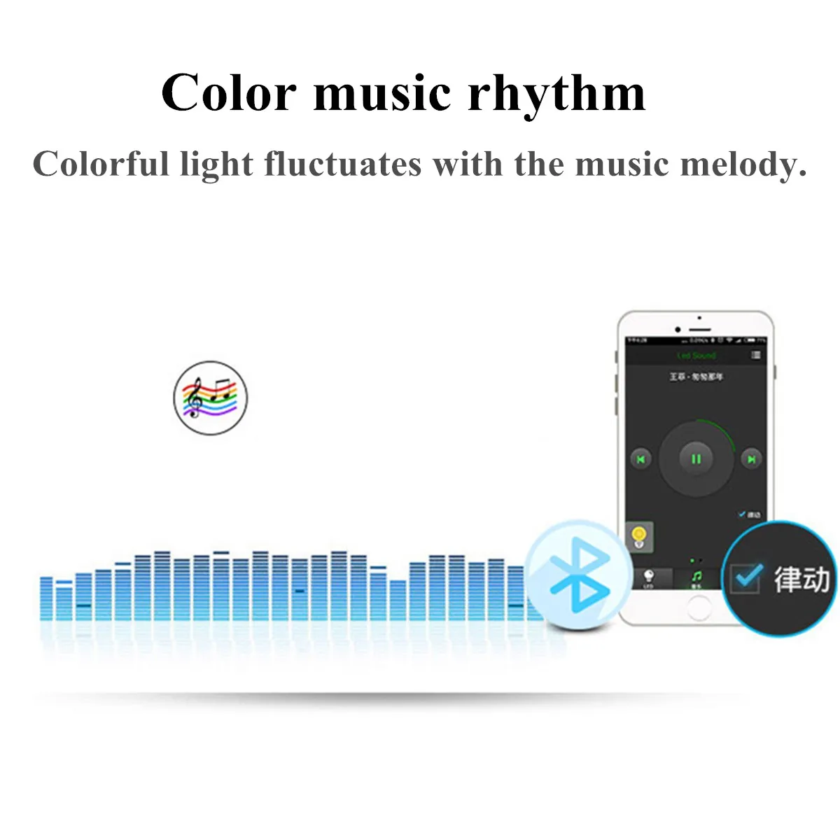 Bluetooth динамик музыкальный светодиодный потолочный светильник s RGB с регулируемой яркостью приложение и настенный переключатель управления потолочный светильник спальня гостиная Светильник