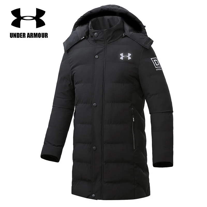 

Under Armour Men running Jacket male winter Brand long cotton jackets windproof casual fashion warm jackets abrigo Asian size