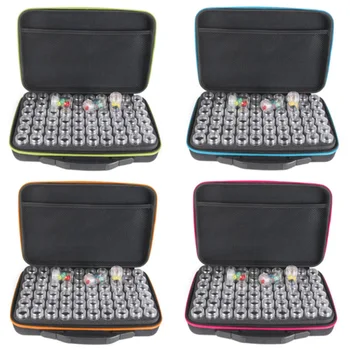 

60/120 Bottles Diamond Painting Cross Stitch Accessories Tool Box Container Diamond Storage Full 5D Embroidery Mosaic Material