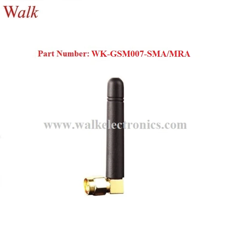 

small size SMA male angle CDMA gprs rubber antenna gsm quad band stubby antenna