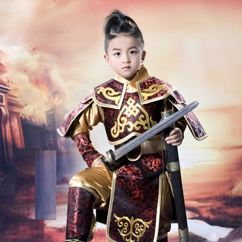 Die Grosse Allgemeine Kleiner Junge Krieger Soldat Rustung Kostum Fur Kleiner Junge Princegeneral Fotografie Kostum Traditionellen Hanfu Traditional Hanfu Costumes Fortraditional Costume Aliexpress