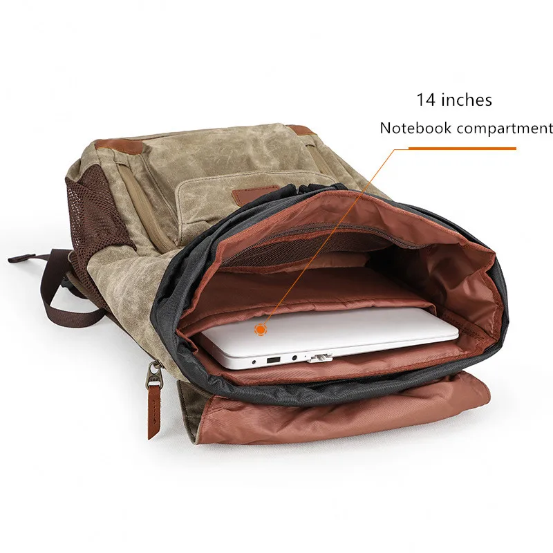 Men Photo Backpack Batik Canvas Waterproof Camera Photography Bag Outdoor Wear-resistant Large for Fujifilm Nikon Canon Sony Men Photo Backpack Batik Canvas Waterproof Camera Photography Bag Outdoor Wear-resistant Large for Fujifilm Nikon Canon Sony