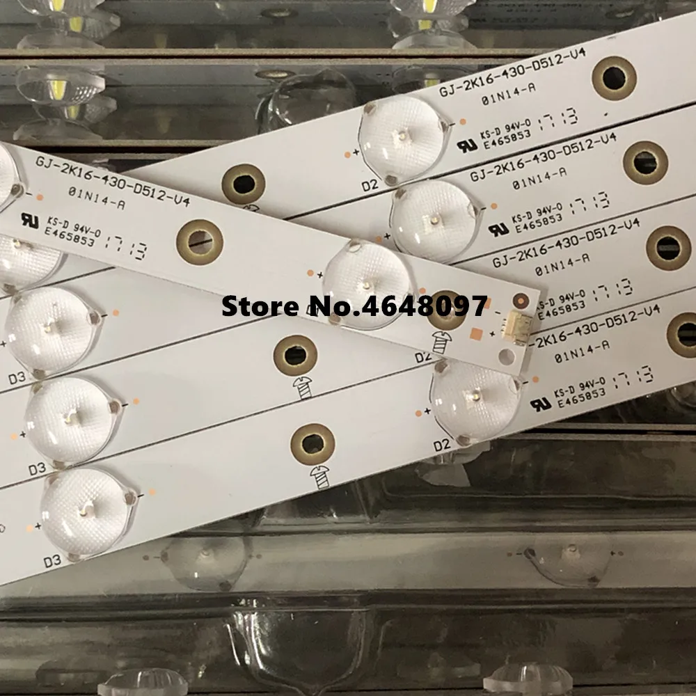 Светодиодная Задняя лента для 43PUS6401/12 43PUS6101/12 Φ 1 шт. = 12led|Светодиодные ленты| |